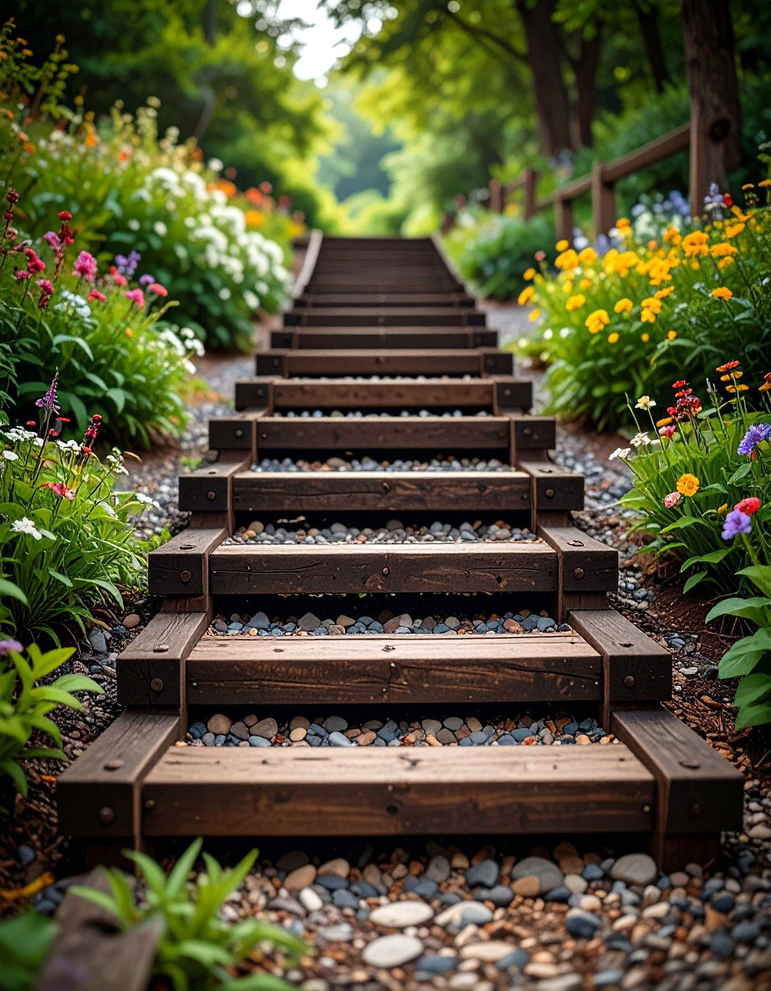 Stackable Steps Outside 30 Outdoor Steps Ideas to Enhance Your Landscape Design - We Love Home Blog