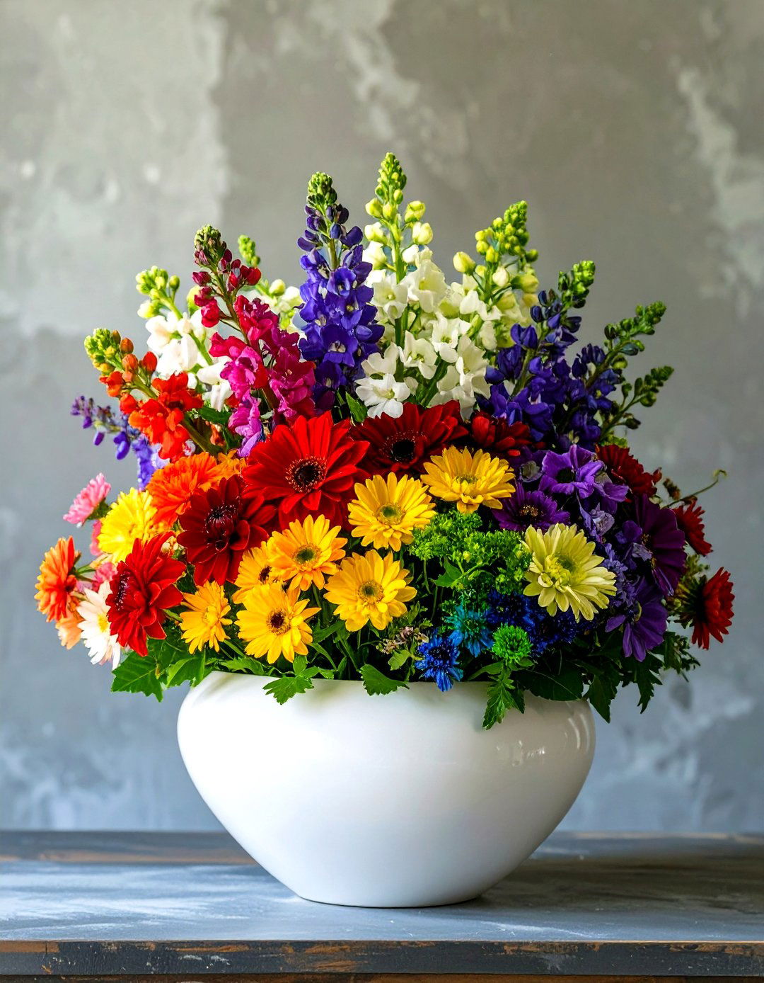 Rainbow of Hope - 30 baby shower centerpiece ideas