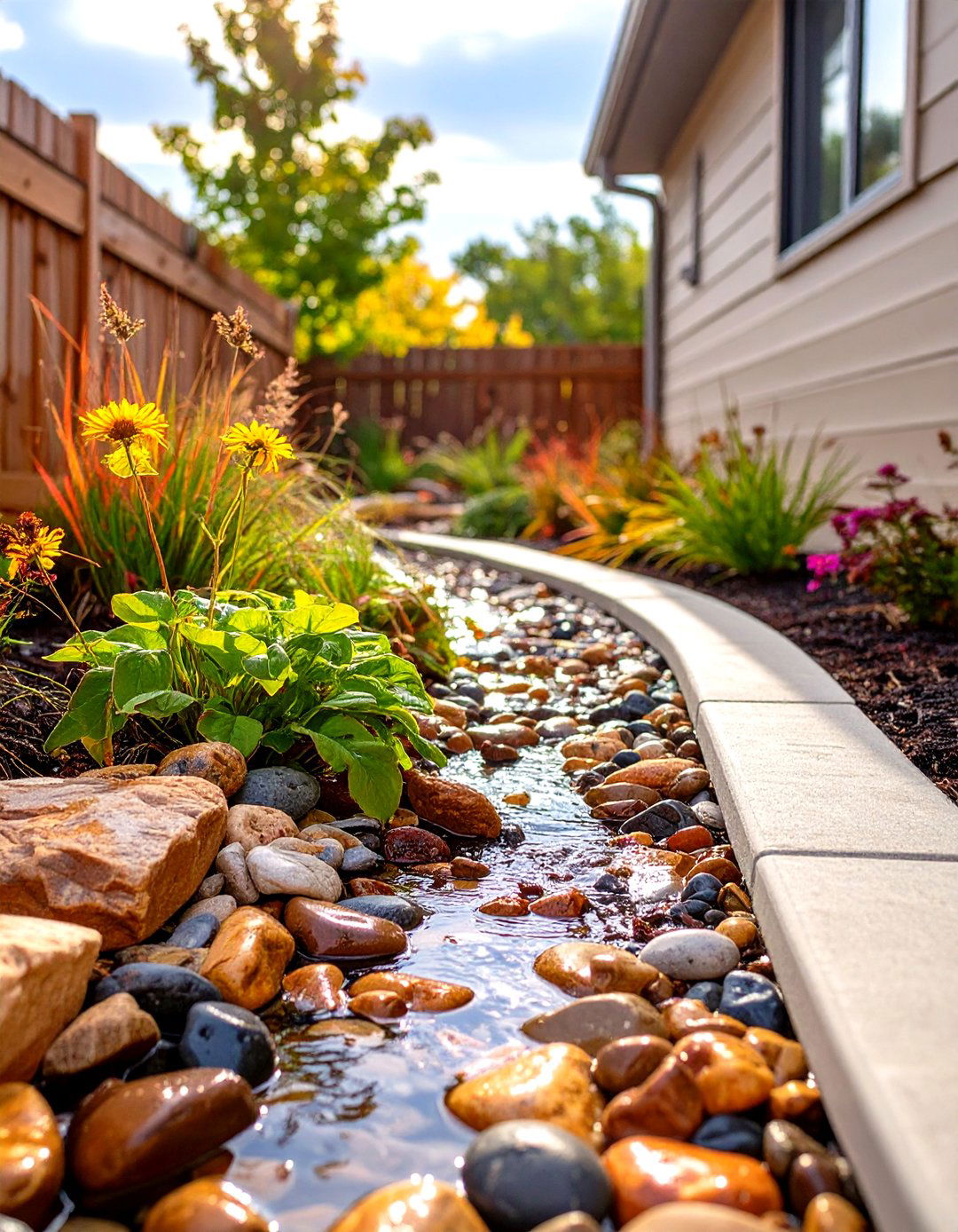 Rainwater Harvesting Rock Garden - 30 simple rock garden ideas