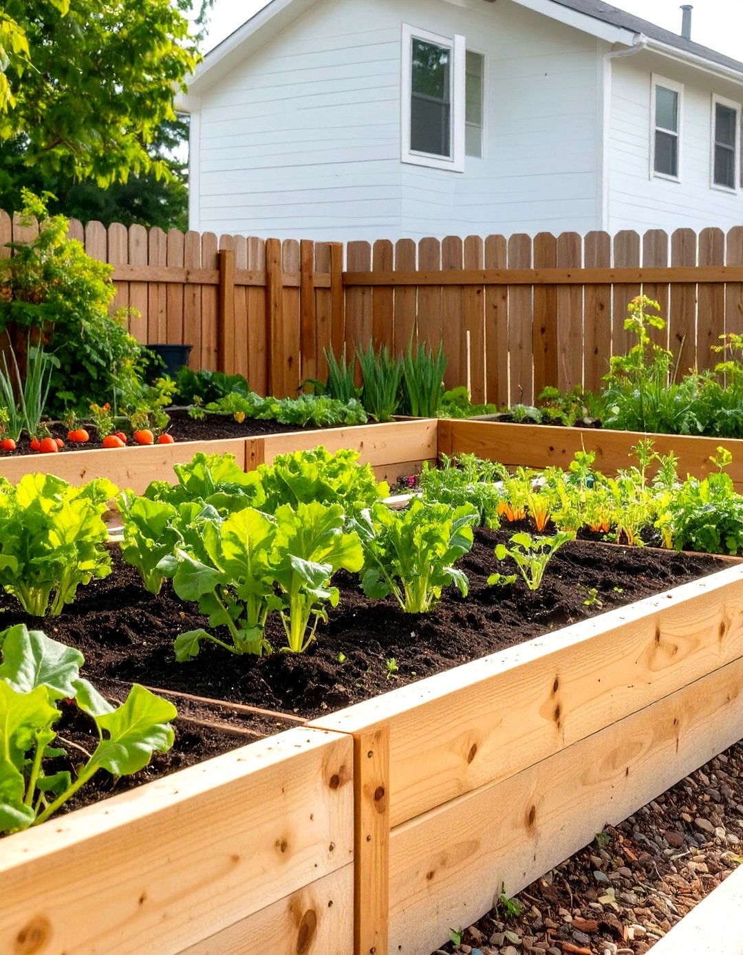 Raised Bed Vegetable Garden Kit - 30 simple garden ideas