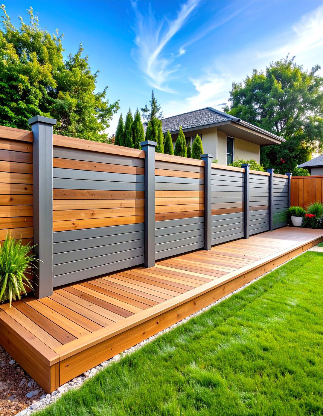 30 Best Raised Deck Privacy Ideas for Your Home - We Love Home Blog