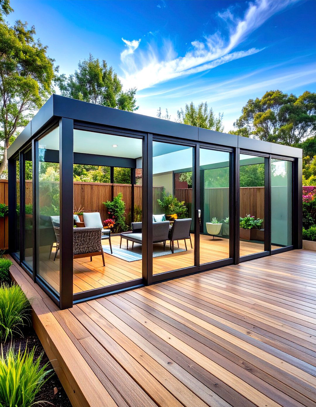 30 Best Raised Deck Privacy Ideas for Your Home - We Love Home Blog