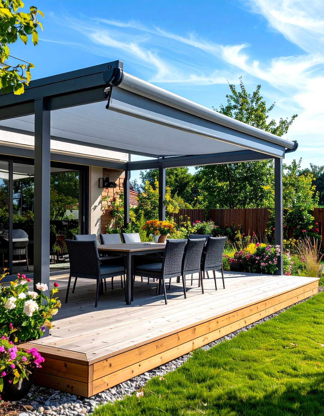 30 Best Raised Deck Privacy Ideas for Your Home - We Love Home Blog