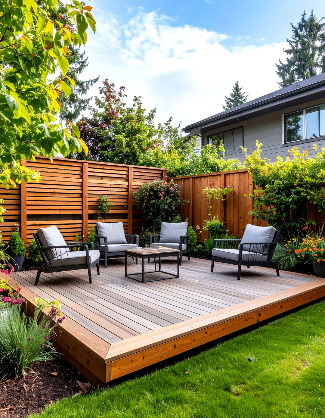 30 Stunning Raised Deck Ideas for Your Backyard - We Love Home Blog