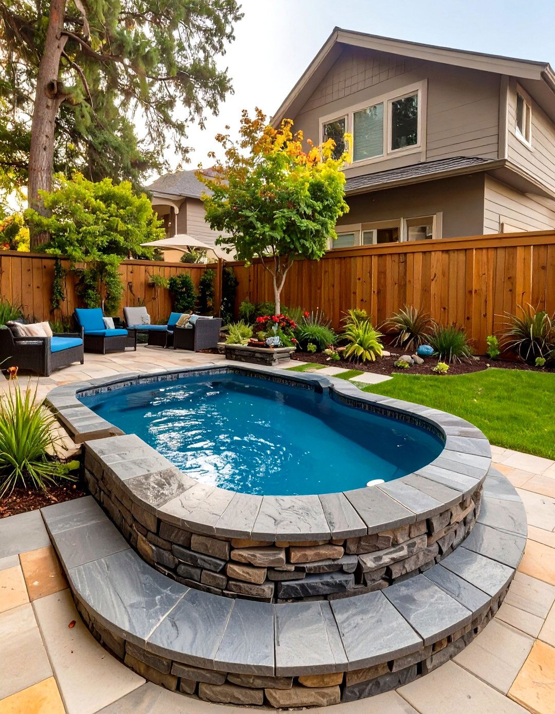 30 Small Backyard Pool Designs for Ultimate Relaxation - We Love Home Blog