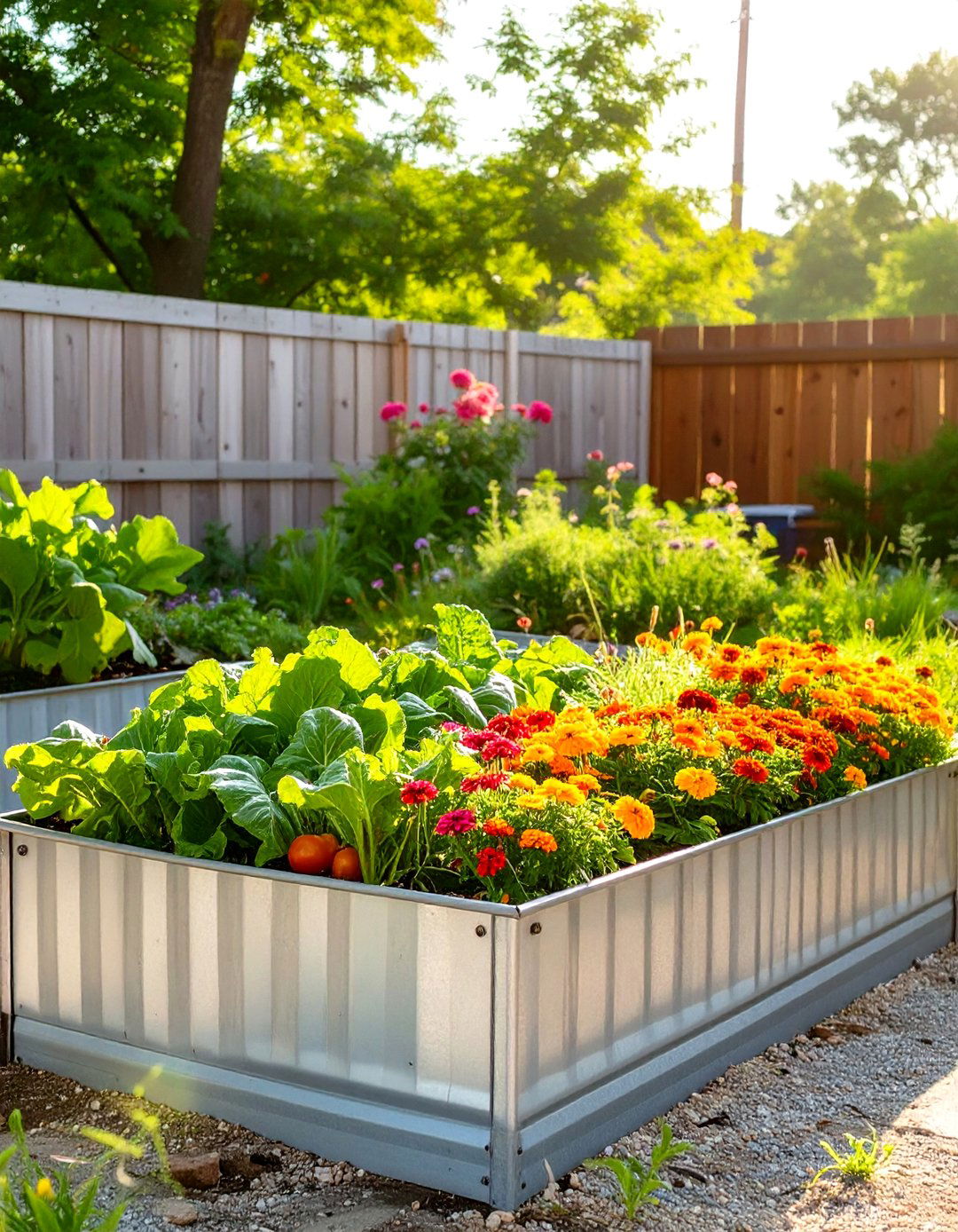 Raised Garden Beds for Vegetables and Flowers - 30 outdoor oasis ideas
