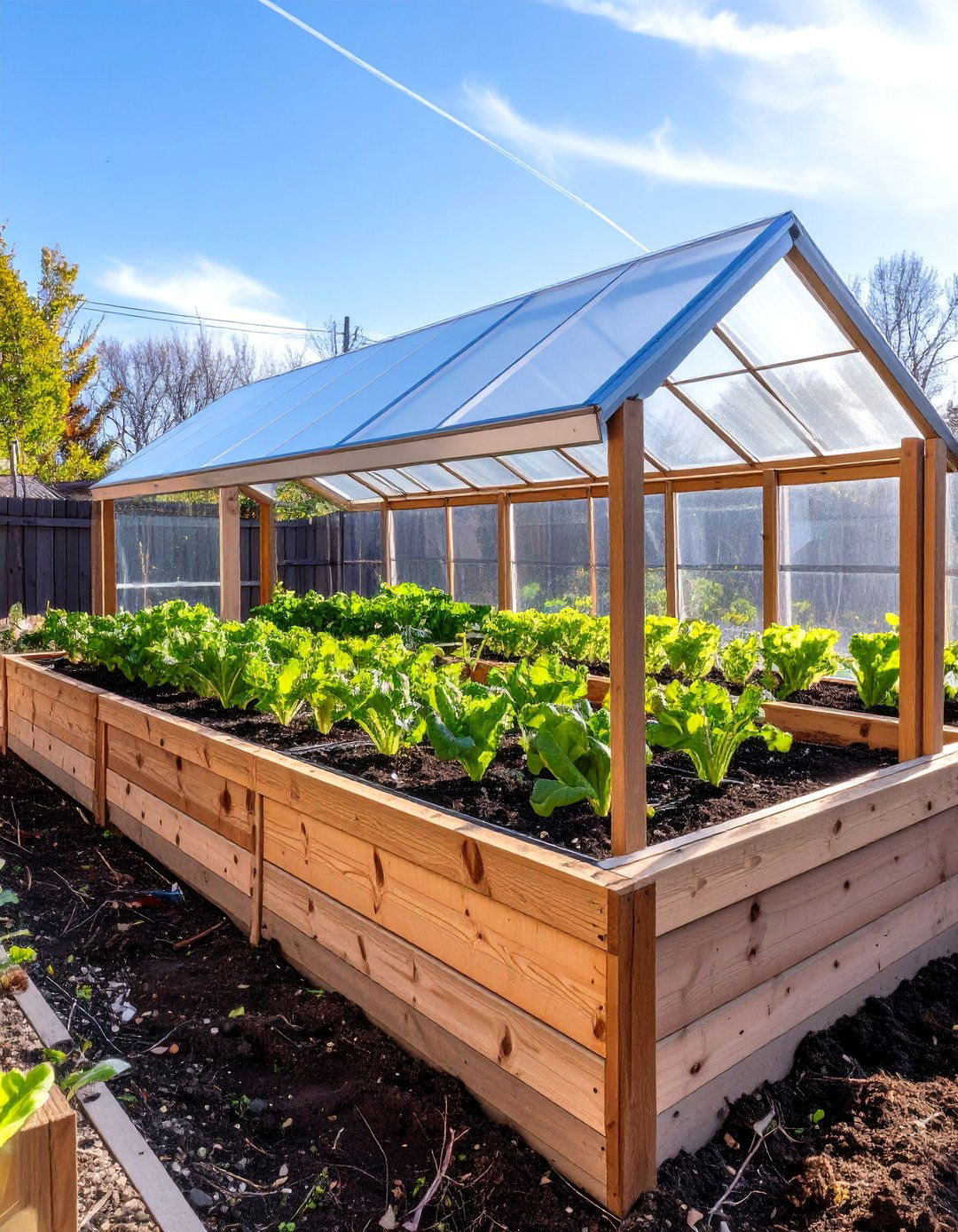 Raised Garden Beds with Cold Frames - 30 modern raised garden bed ideas