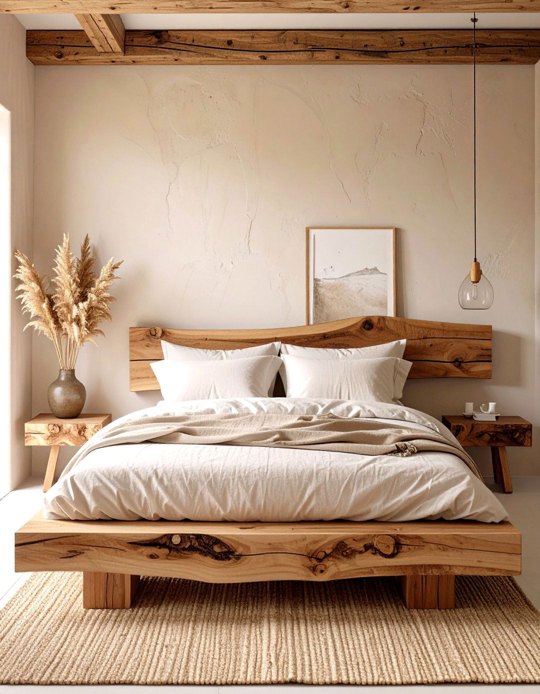 Raw and Natural Minimalist Bedroom - 30 minimalist style interior design ideas