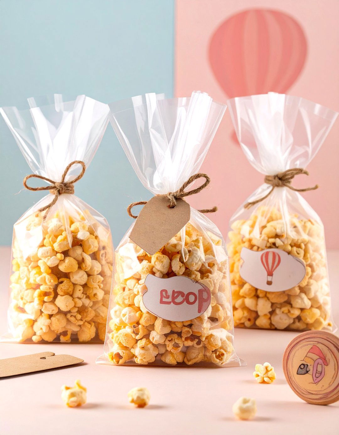 Ready to Pop Popcorn Kernel Favors - 30 baby shower party favor ideas