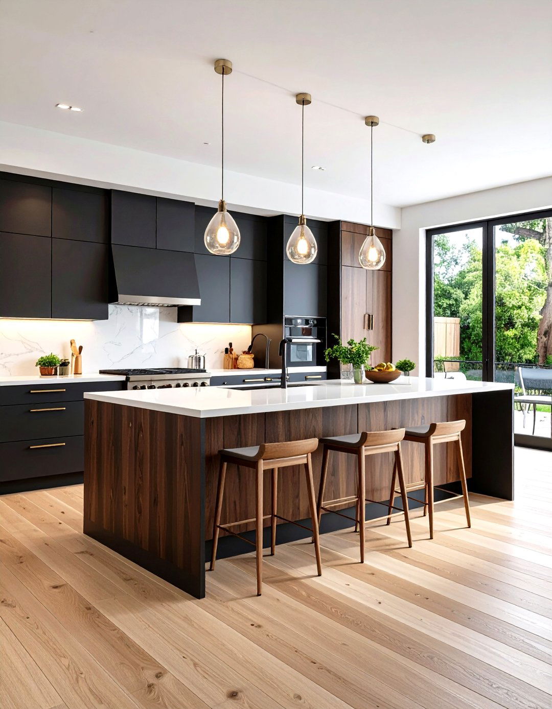 Recessed Flush Pulls for a Seamless Look - 30 kitchen cabinet hardware ideas