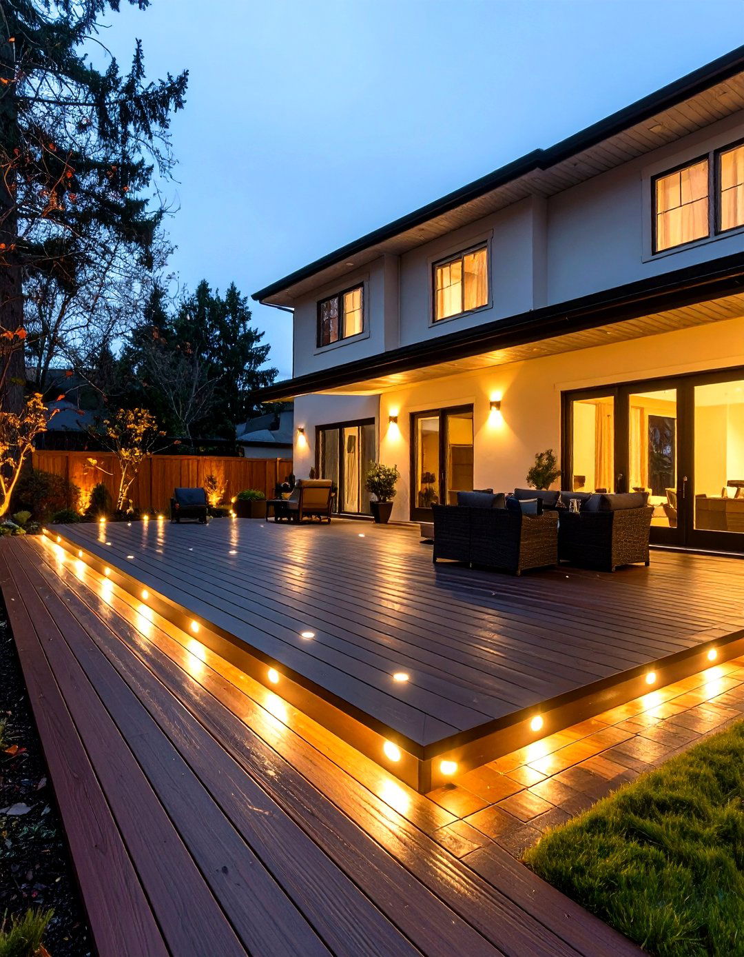 Recessed Patio Floor Lighting - 30 patio light ideas