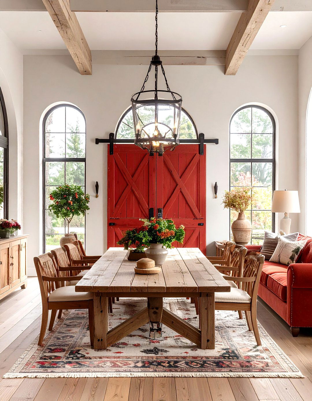 Reclaimed Barn Door Wall Decor - 30 farmhouse wall decor ideas