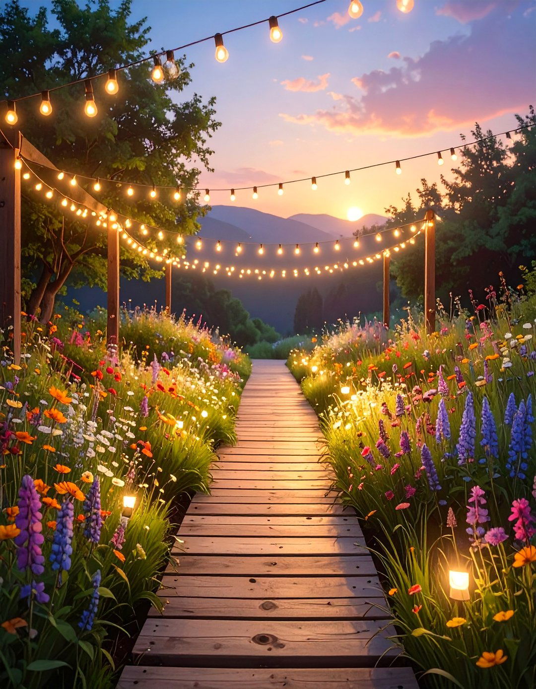 Reclaimed Pallet Wood Walkway - 30 backyard pathway ideas