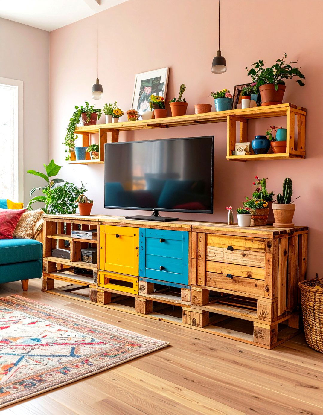 Photo inspiration: Reclaimed Factory Wood Living Room Furniture Ideas Reference: 30 Living Room Entertainment Center Ideas For Modern Homes