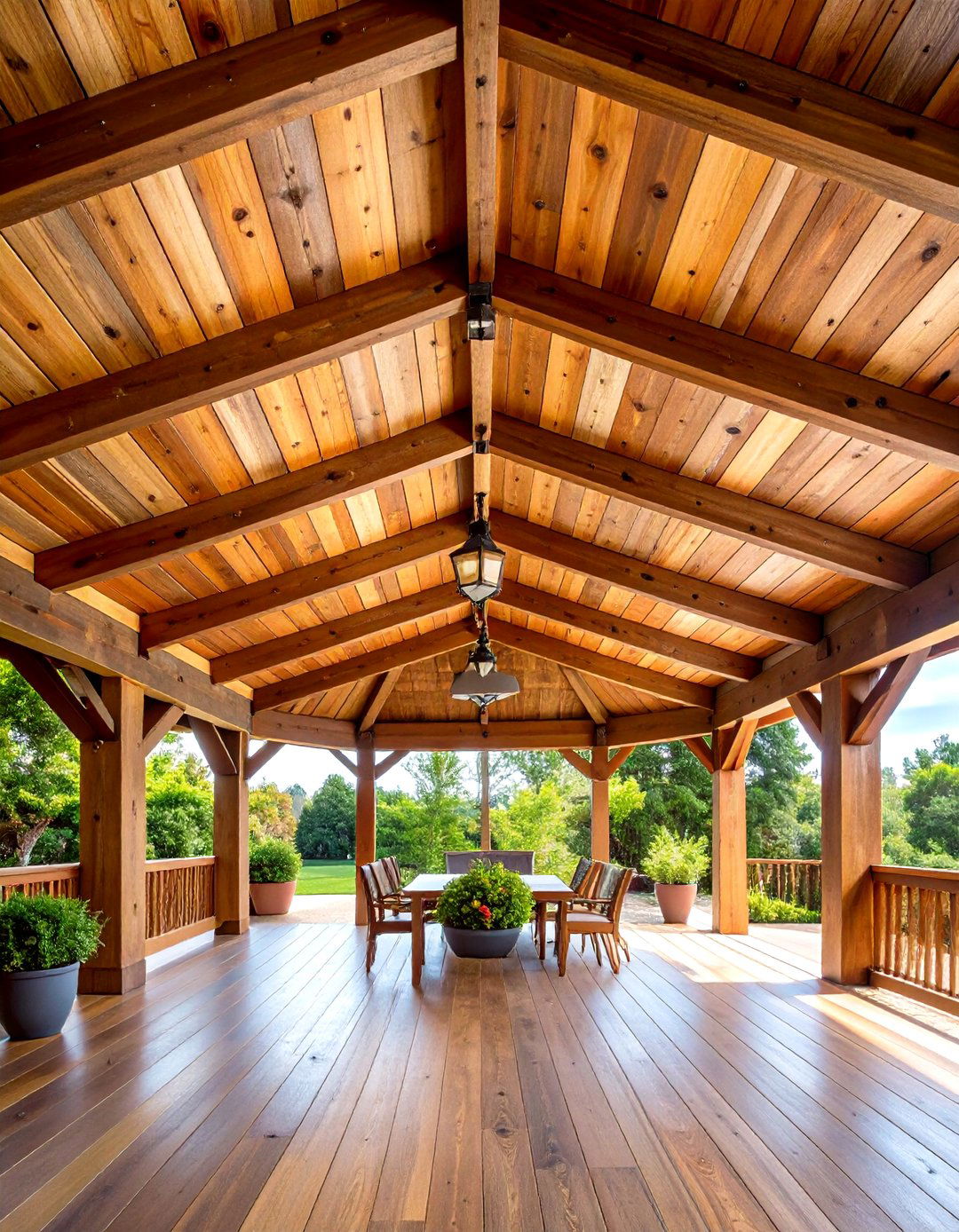 30 Patio Ceiling Ideas to Finish Your Outdoor Space - We Love Home Blog