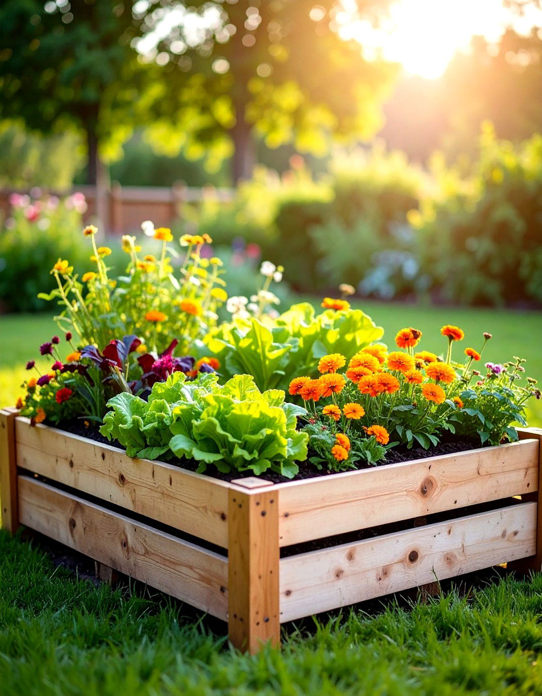 Recycled Pallet Raised Garden Bed - 30 raised garden beds ideas