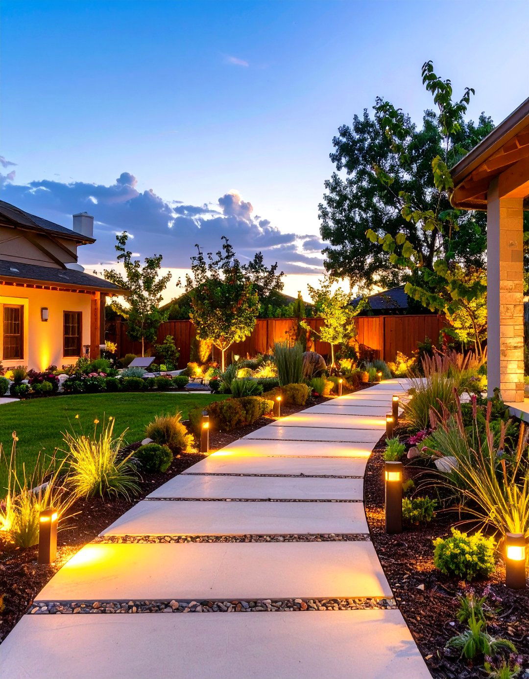 Reduce Light Pollution with Smart Lighting - 30 sustainable landscape design ideas