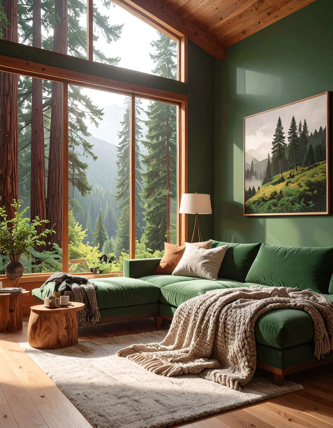 Redwood Forest Retreat - 30 california design den sheets ideas