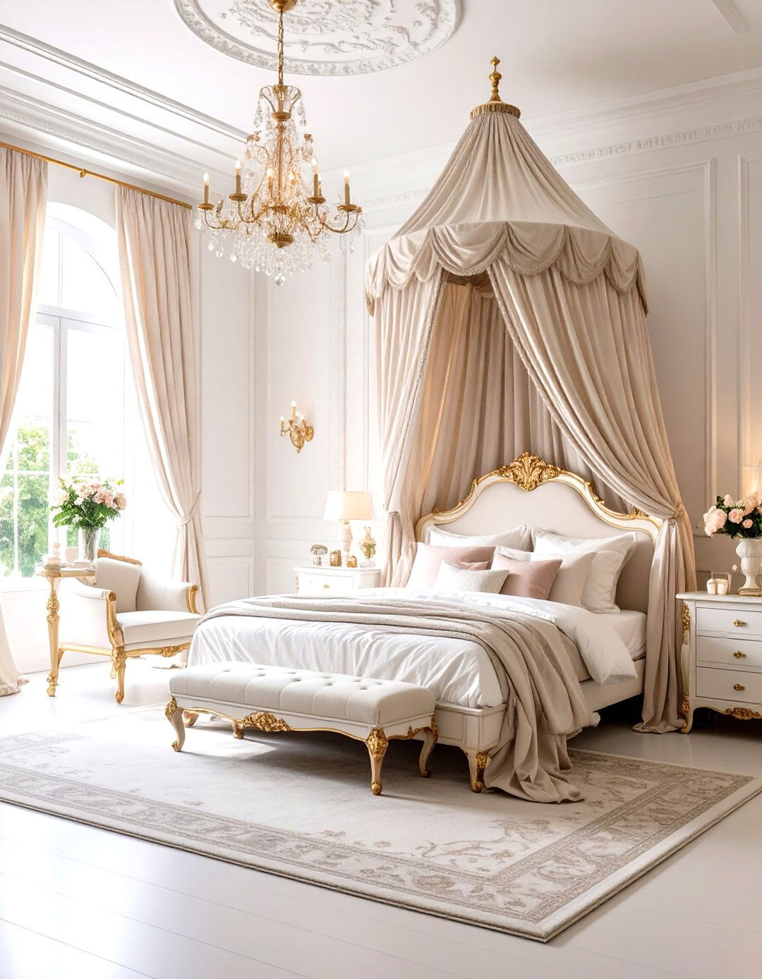 Regal Princess Palace Bedroom - 30 little girls room ideas