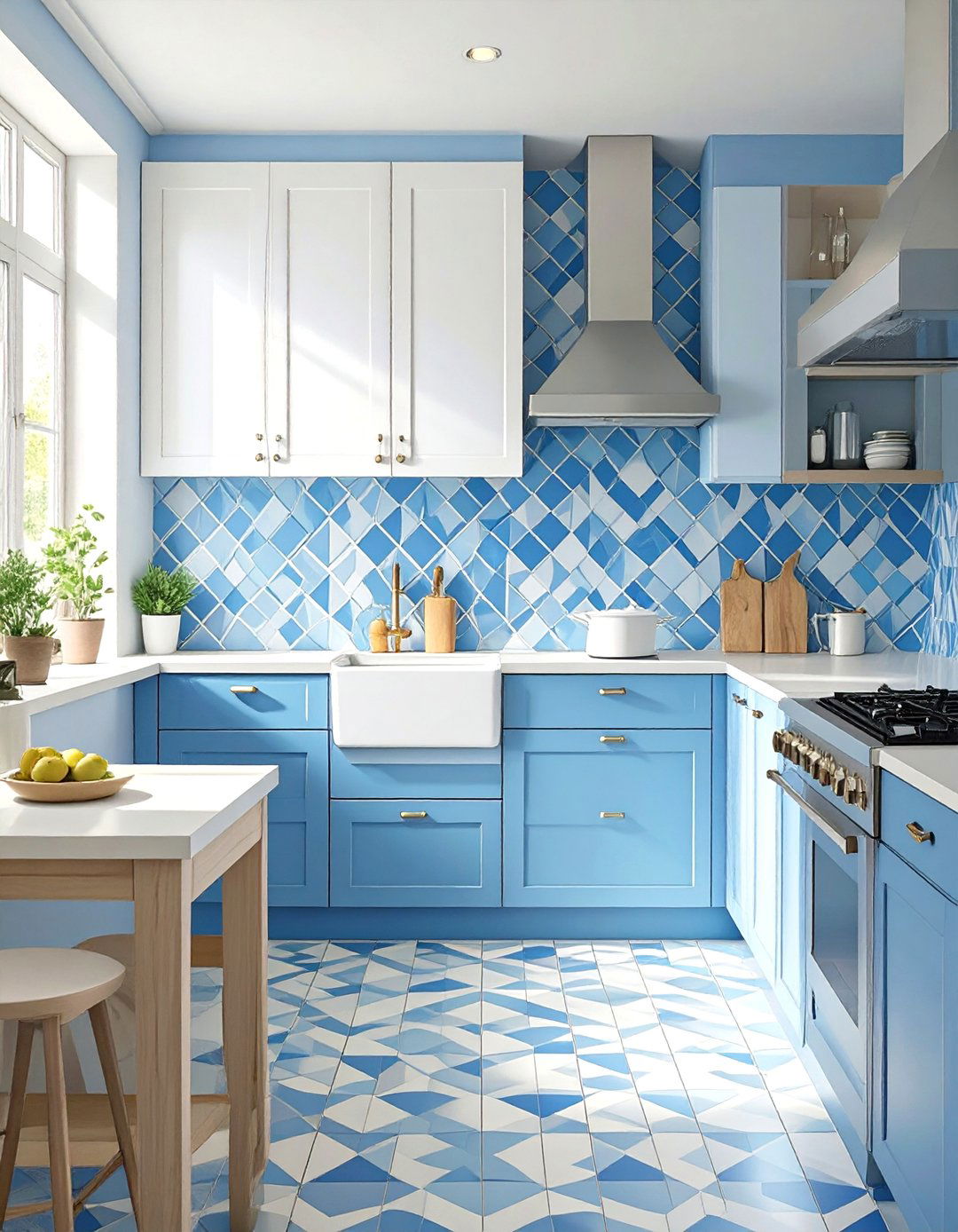 Removable Peel and Stick Backsplash - 30 very small kitchen ideas on a budget