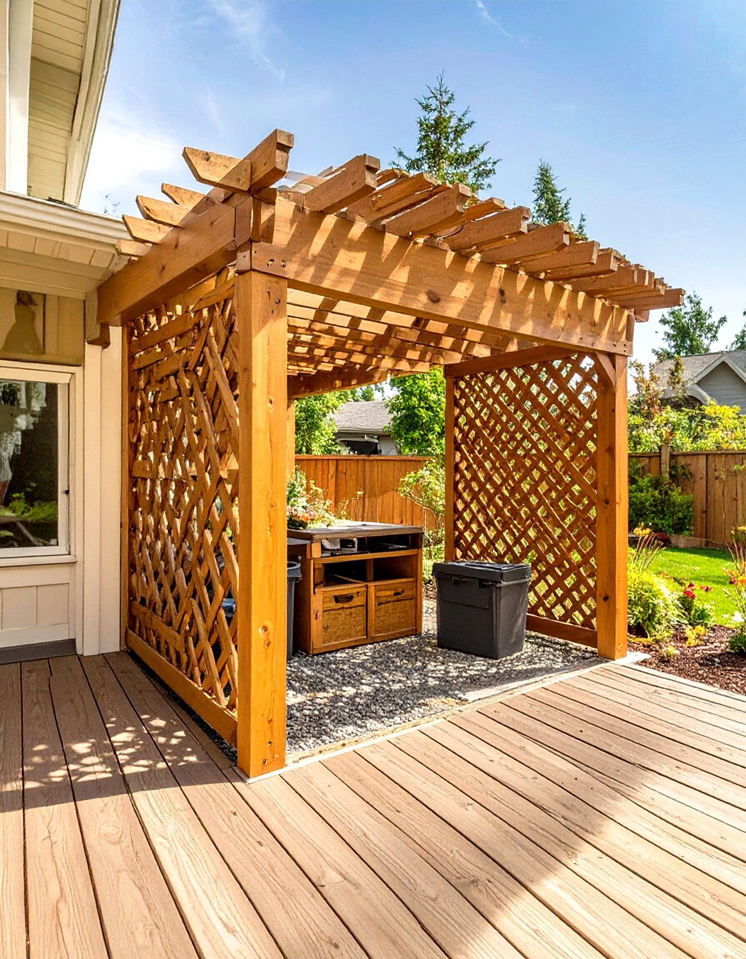 30 Creative Under Deck Lattice Ideas for Your Yard - We Love Home Blog