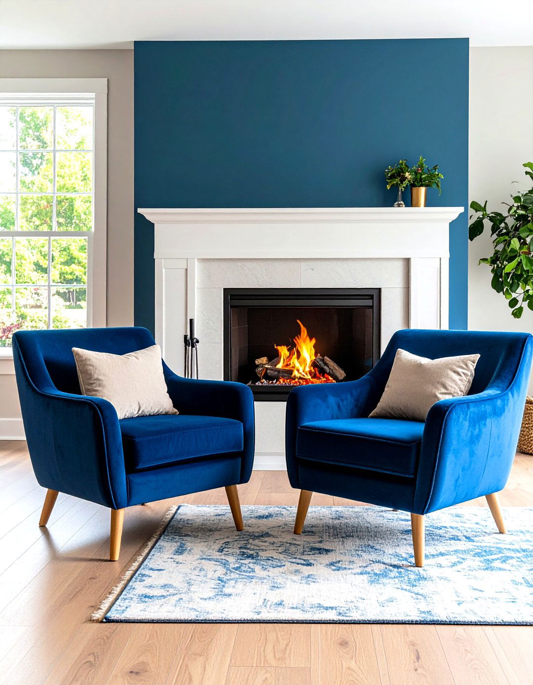 Repetition Through Matching Armchairs - 30 repetition in interior design ideas