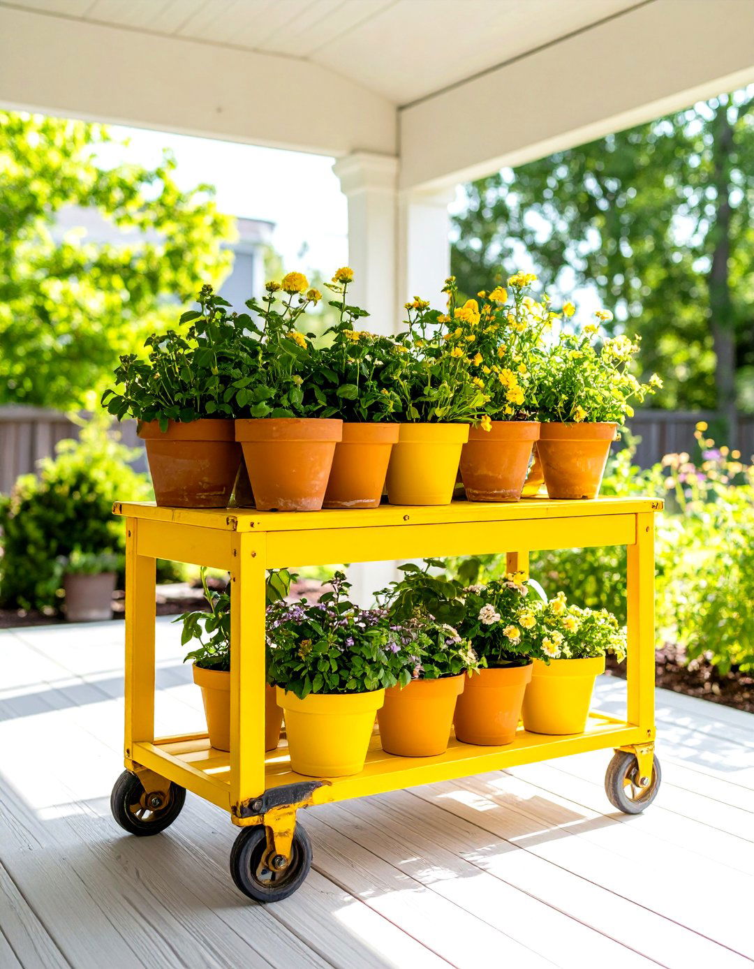 Repurposed Decor for a Budget Patio - 30 patio ideas on a budget