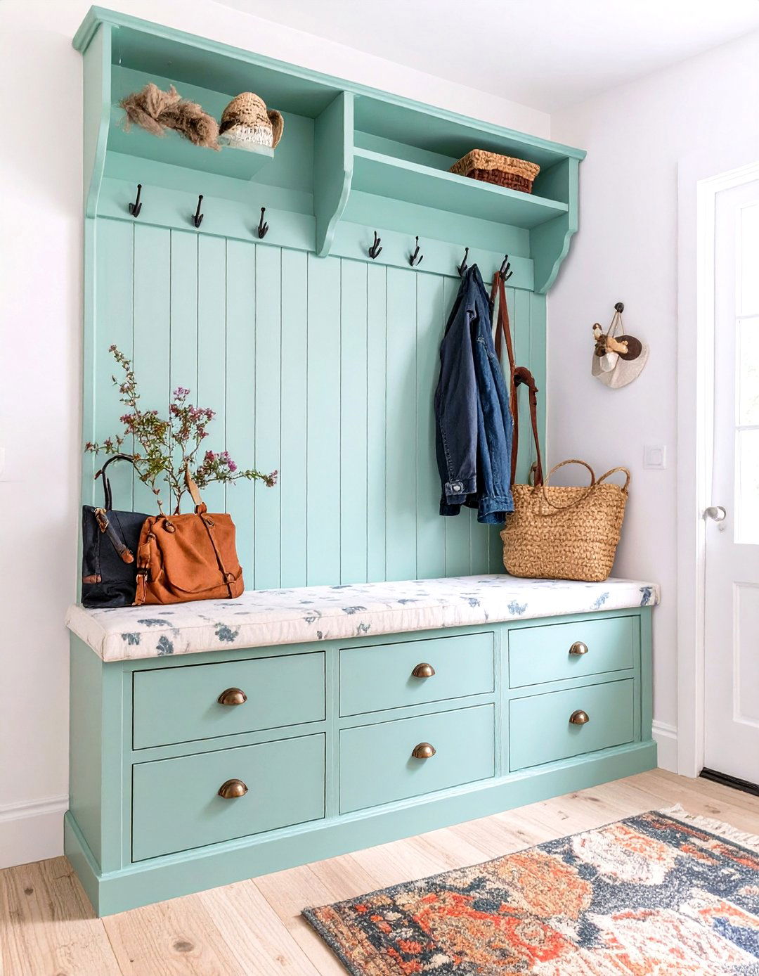 Repurposed Furniture Small Mudroom - 30 small mudroom mudroom ideas