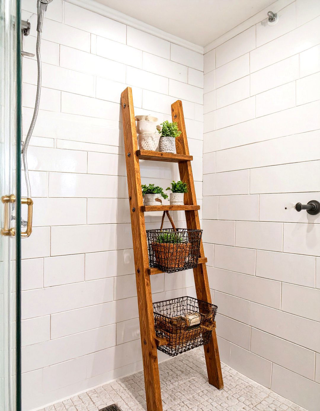 Shower Riser Shelf 30 Shower Shelf Ideas for a More Functional Bath - We Love Home Blog
