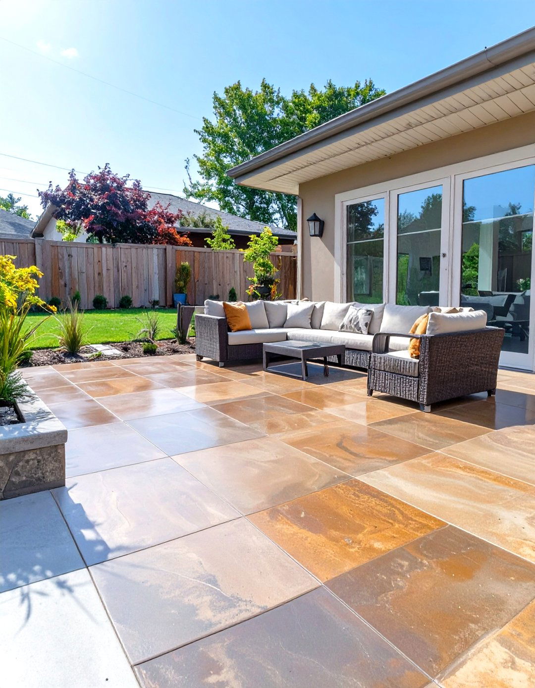 Resurfacing a Concrete Patio or Walkway - 30 what are the top outdoor renovation ideas ideas