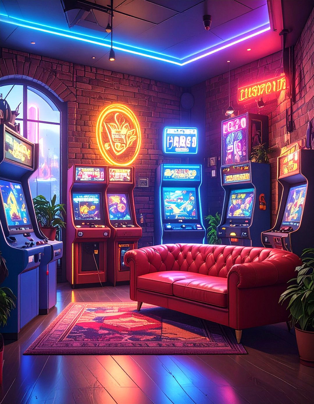 Retro Arcade Game Room Revival - 30 game room furniture ideas