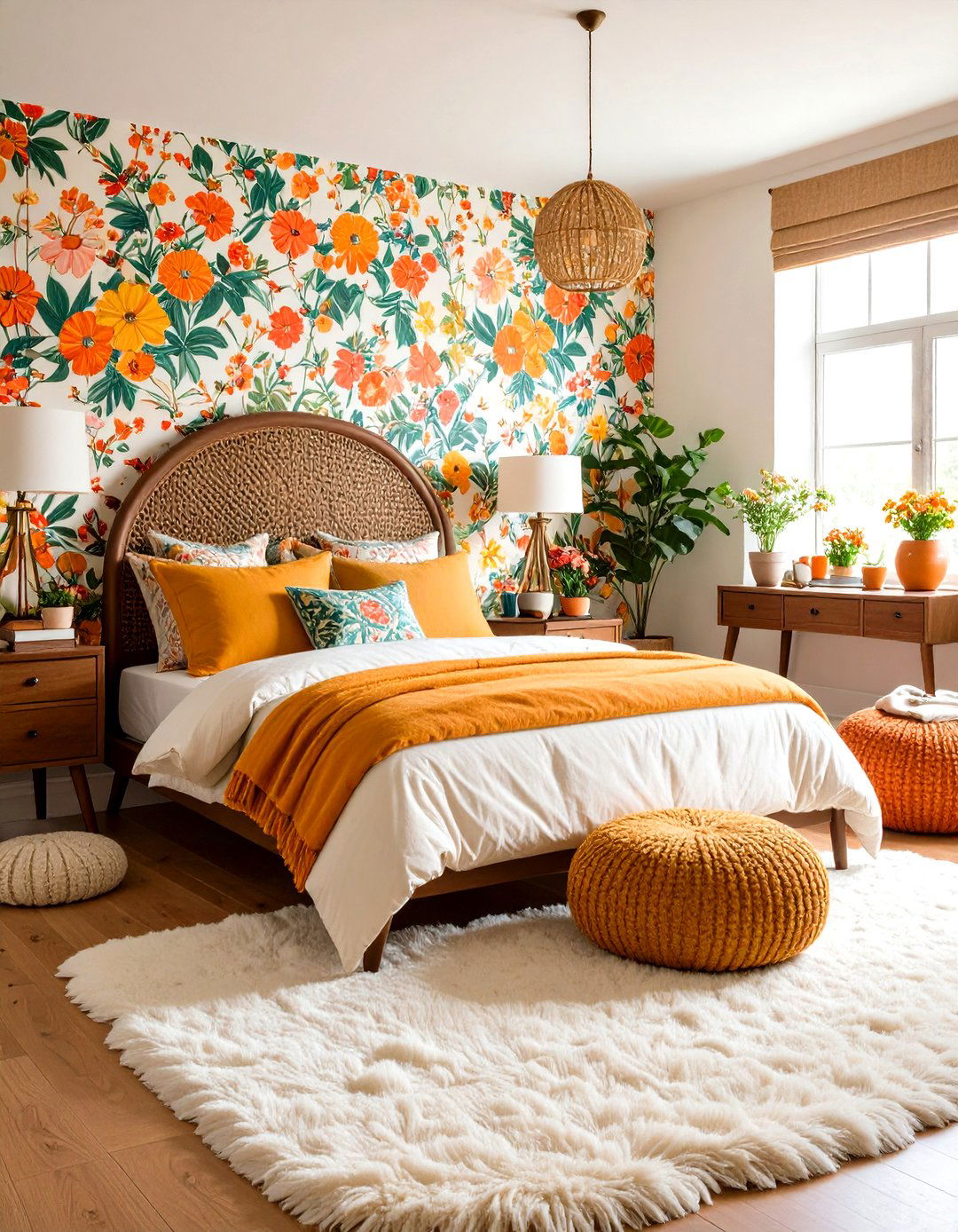 Retro Funky Bedroom - 30 little girls bedroom ideas