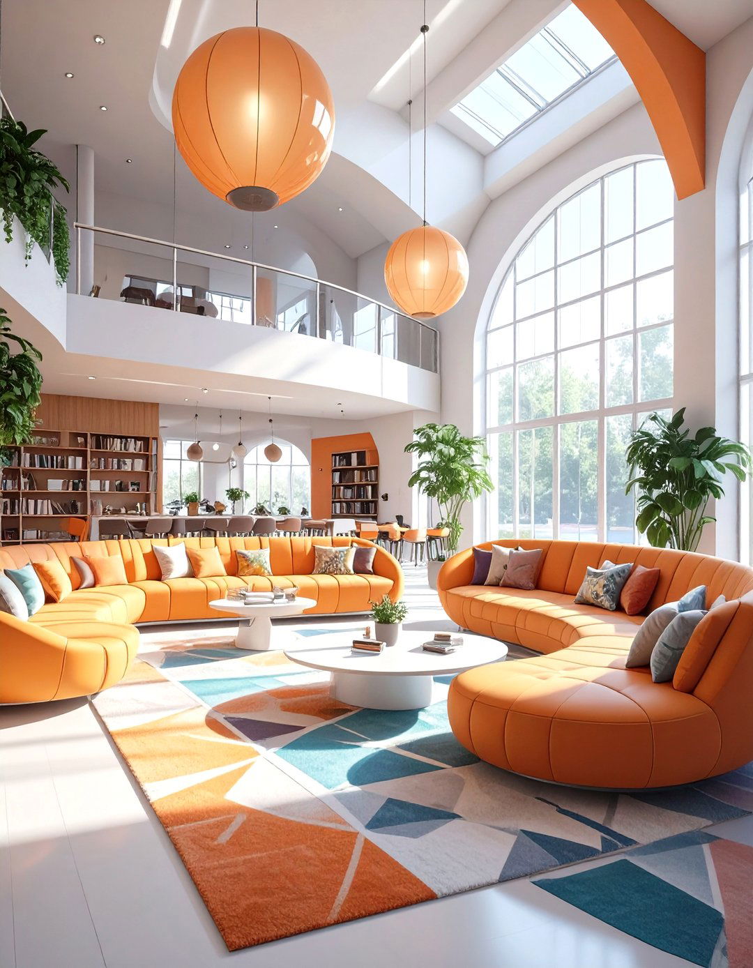 Retro Futurism Common Rooms - 30 interior design colleges ideas