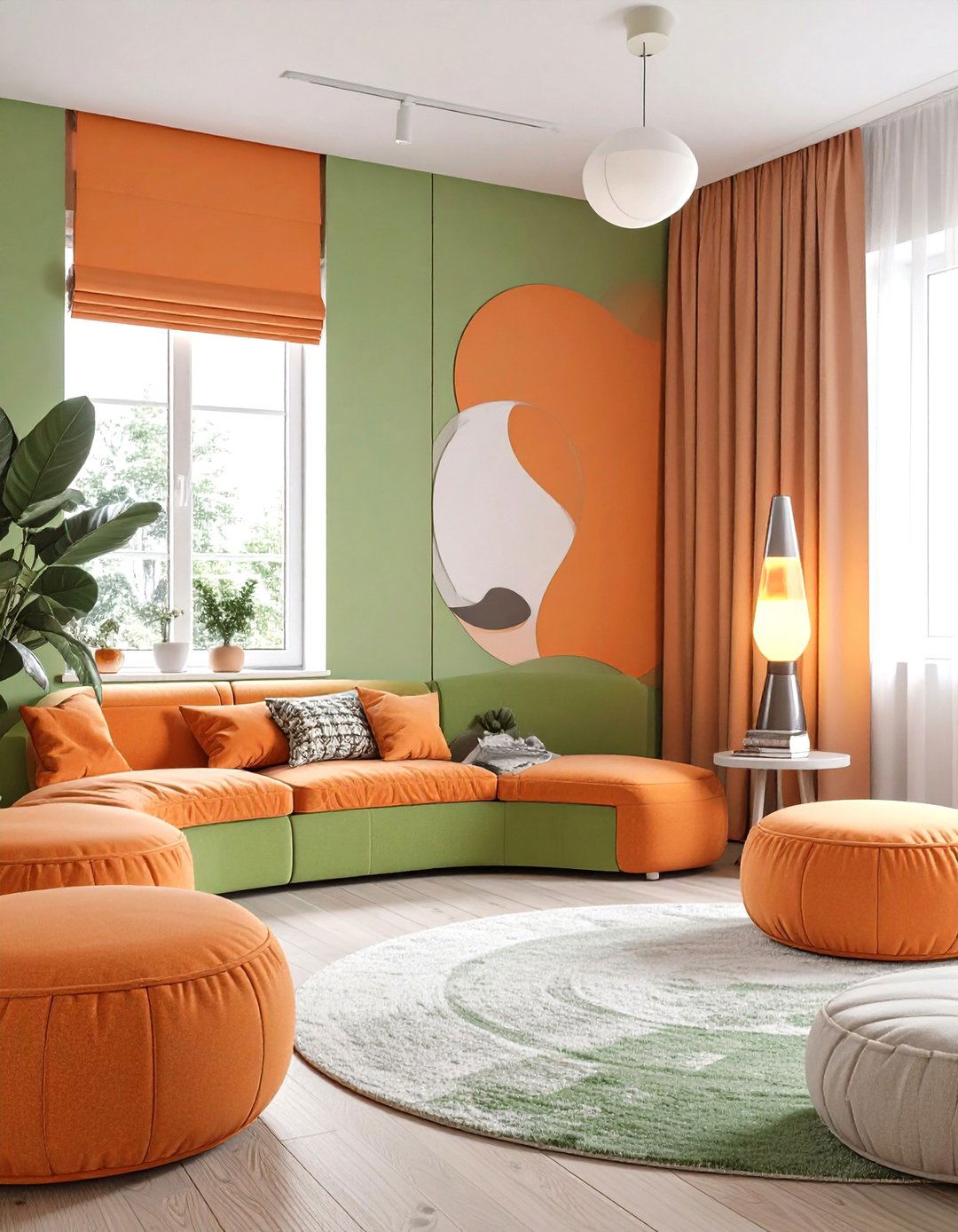 Retro Groove Dorm Room - 30 dorm room inspiration