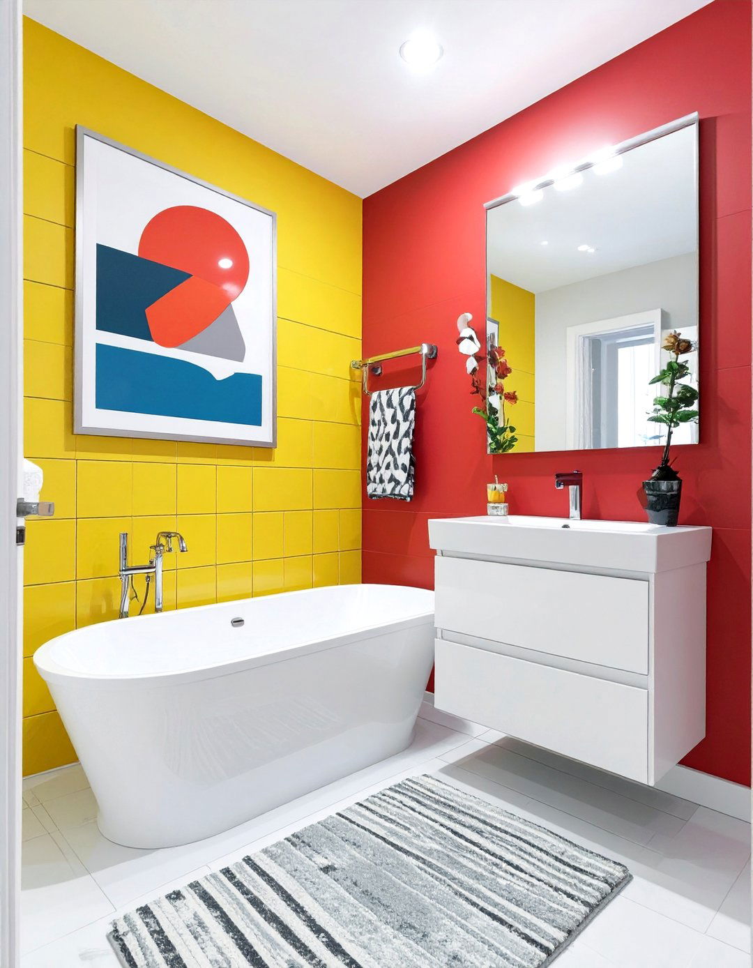 Retro Pop Art Bathroom - 30 bathroom theme ideas