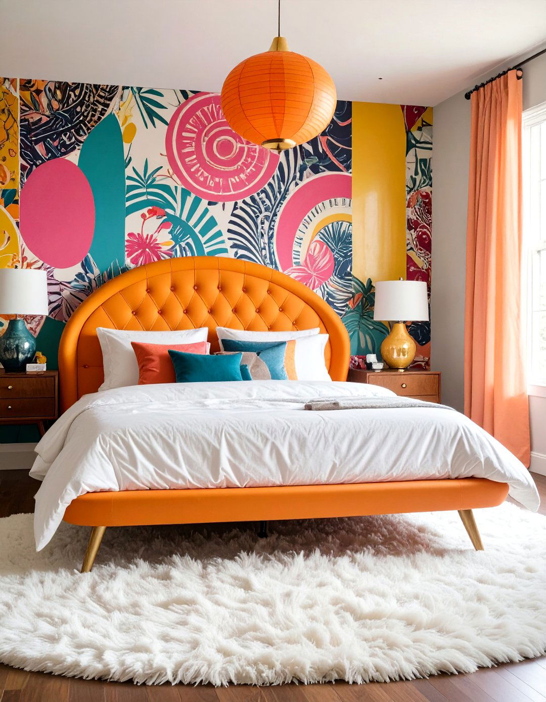 Retro Pop Art Bedroom - 30 adult bedroom ideas
