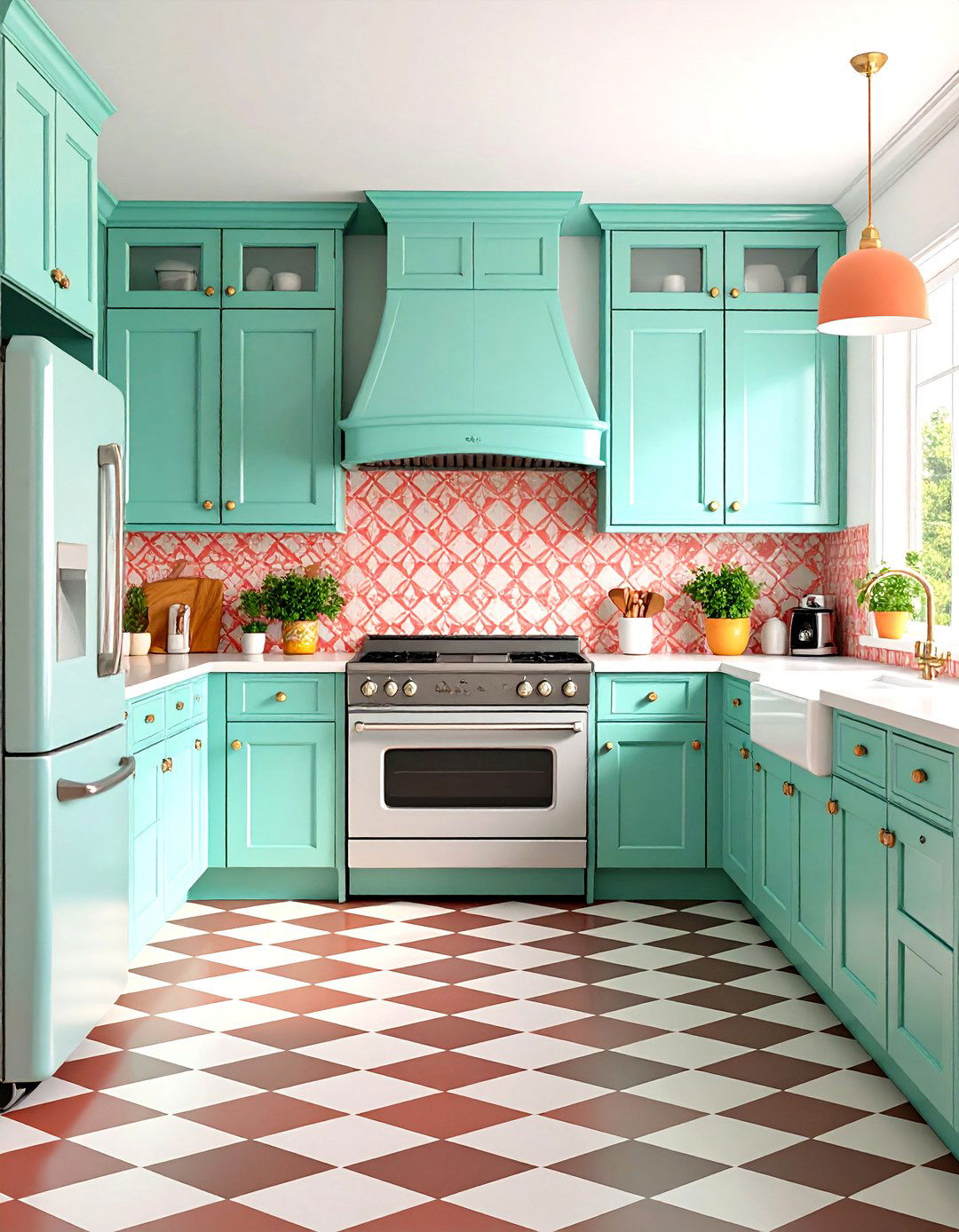 Retro Style Kitchen Cabinets - 30 ideas for kitchen cabinets