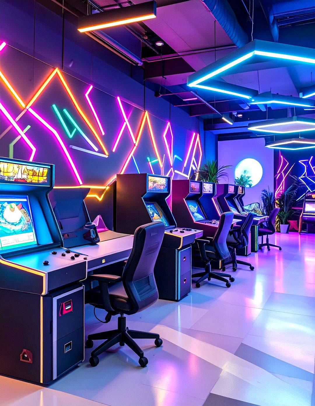 Retro s Arcade Office Design - 30 office  decorating contest ideas