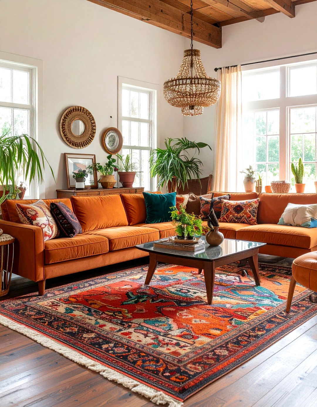 Retro s Living Room - 30 3d interior design ideas