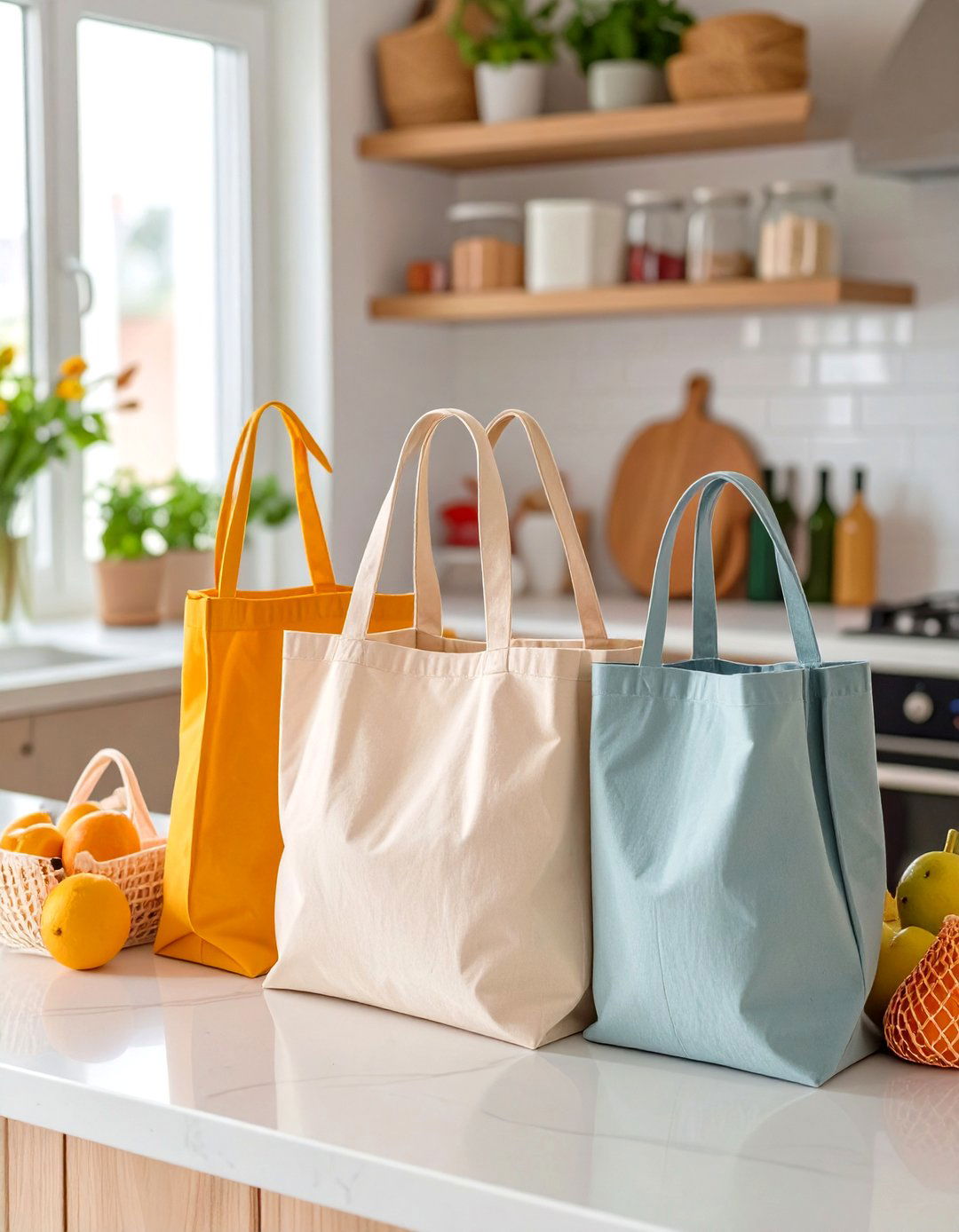 Reusable Shopping Bag Sets - 30 baby shower prize ideas