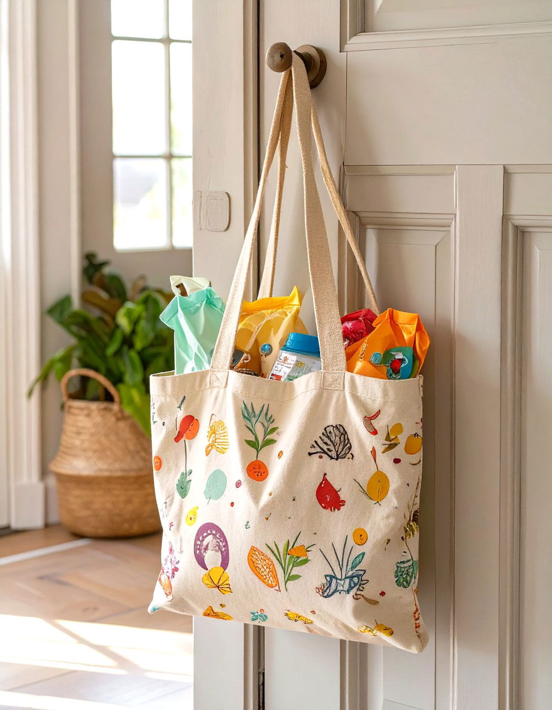 Reusable Shopping and Tote Bags - 30 gift ideas for baby shower games