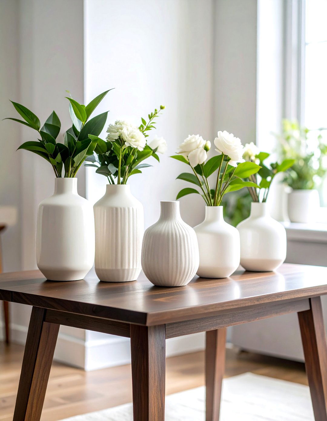 Rhythmic Grouping of Vases or Canisters - 30 rhythm in interior design ideas