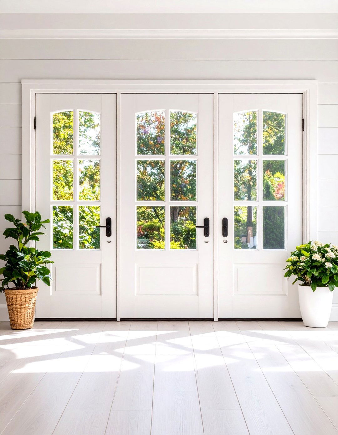 Rhythmic Repetition in Window Panes - 30 rhythm in interior design ideas