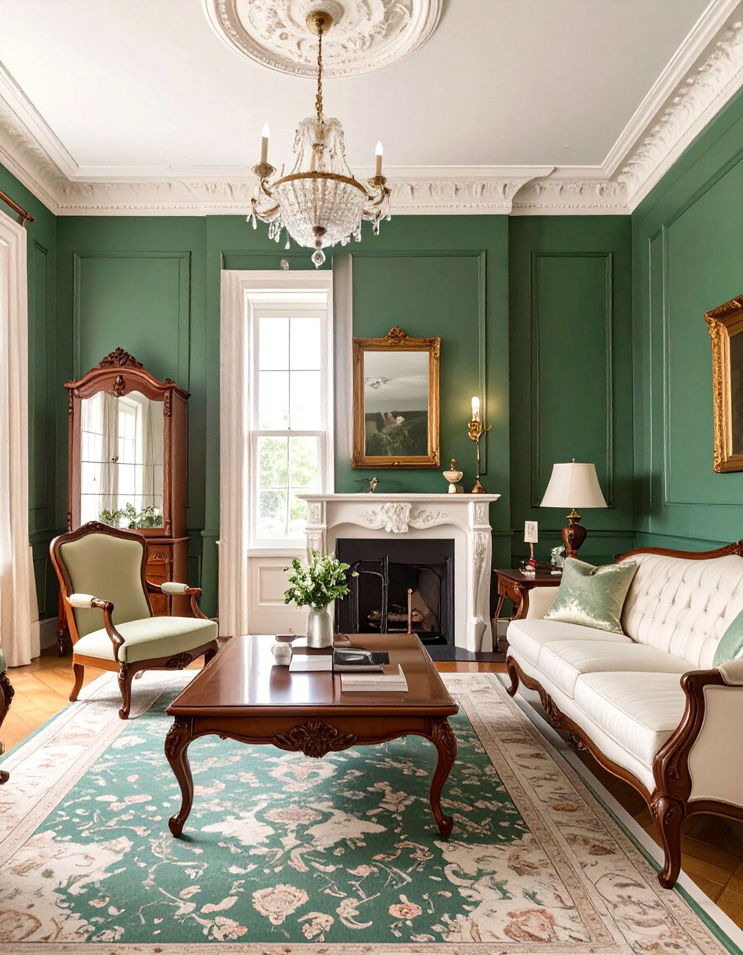 Rich Jewel Toned Color Palettes - 30 victorian interior design ideas