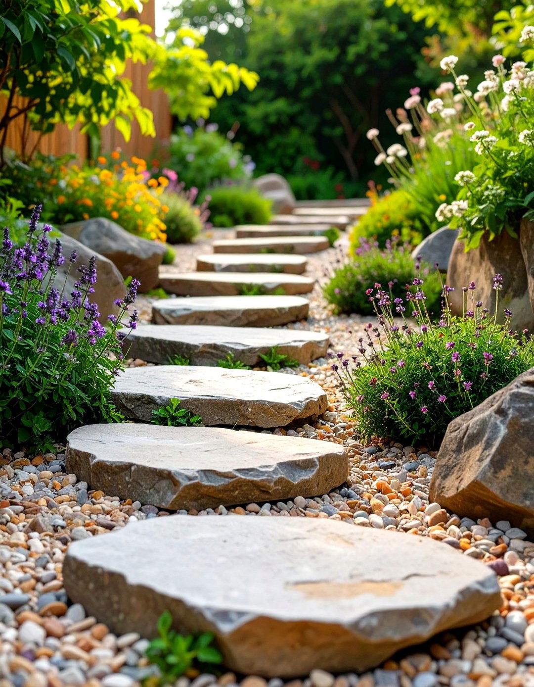 Rock Garden Pathway - 30 simple rock garden ideas