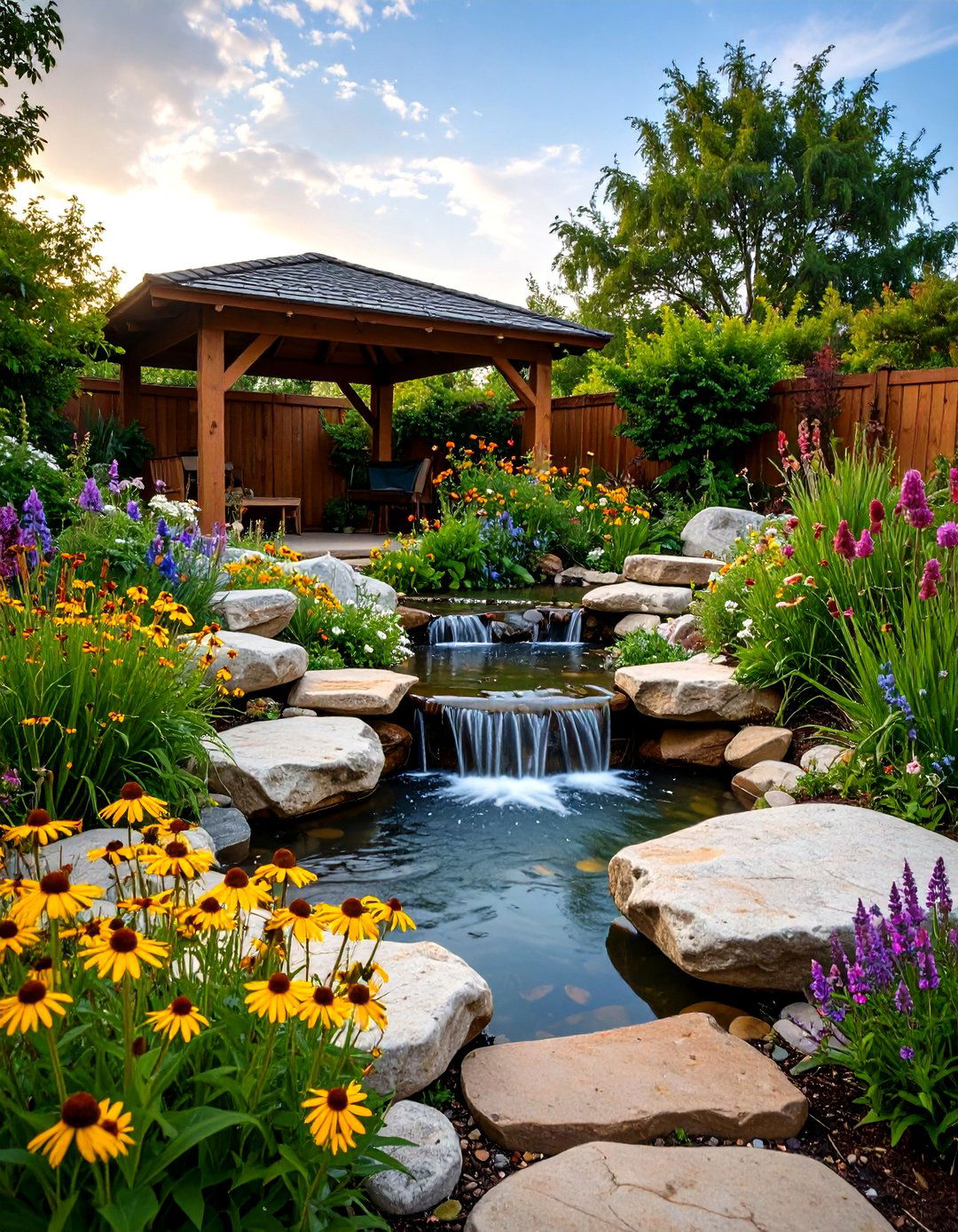 Rock Garden for Attracting Wildlife - 30 rock garden landscaping ideas