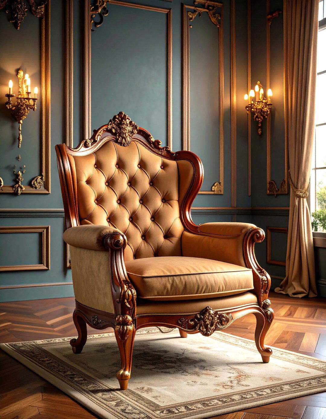 Rococo Furniture with Cabriole Legs - 30 rococo interior design ideas