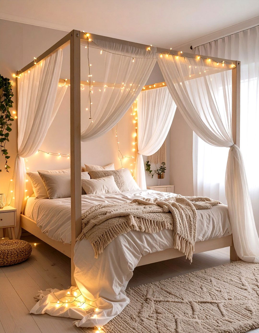 Romantic Canopy Bed Teenage Girl Bedroom - 30 teenage girl bedroom ideas