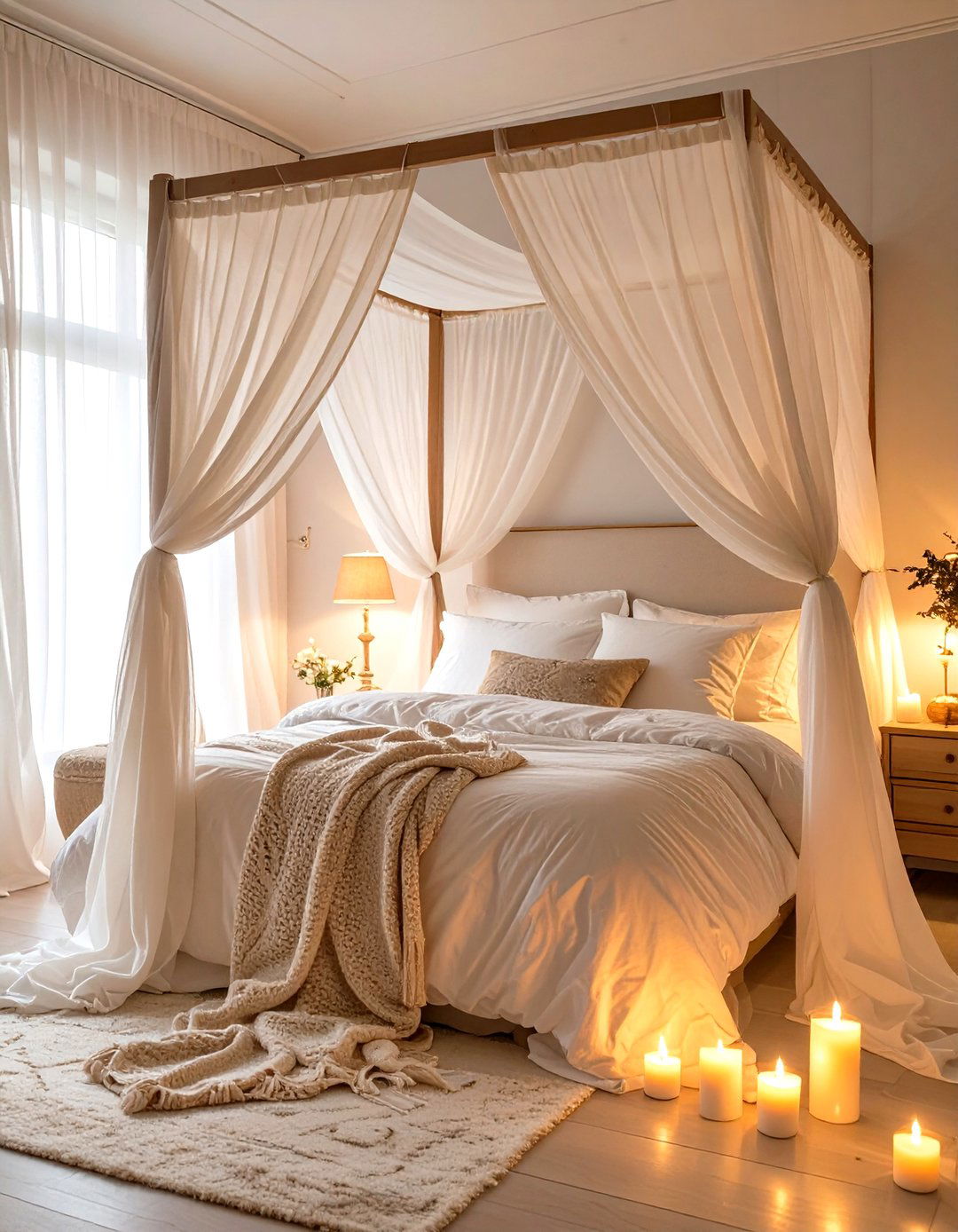 Romantic Canopy Bedroom - 30 couples bedroom ideas