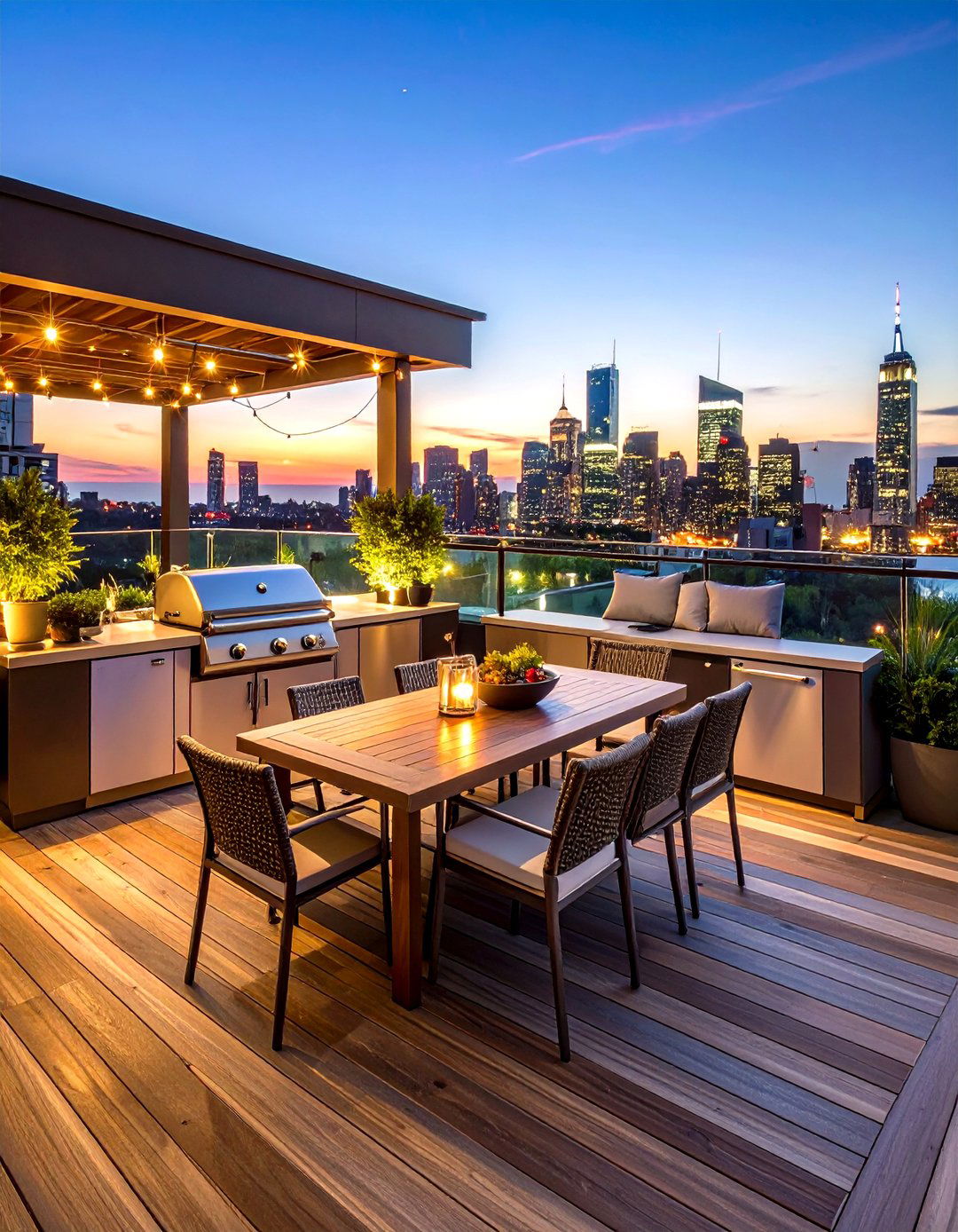 Rooftop Patio Kitchen - 30 patio kitchen ideas